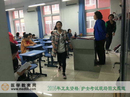 2016年衛(wèi)生資格考試、護士考試現(xiàn)場報道——考試開始