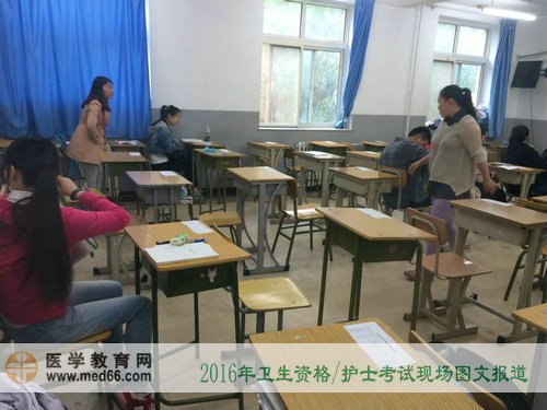 2016年衛(wèi)生資格考試、護士考試現(xiàn)場報道——考試開始