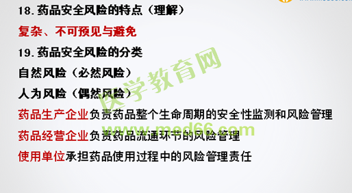 2016年執(zhí)業(yè)藥師考試《藥事管理與法規(guī)》試題與醫(yī)學教育網(wǎng)自習室講解內(nèi)容對比