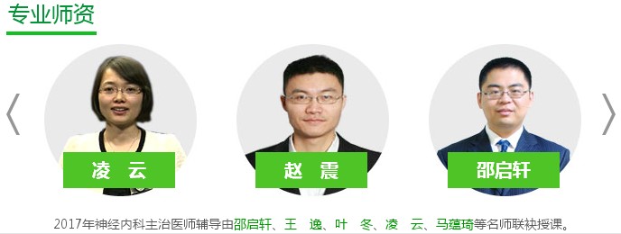 山東省2017年神經(jīng)內(nèi)科主治醫(yī)師考試培訓(xùn)輔導(dǎo)專(zhuān)業(yè)師資