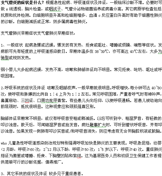 氣管炎