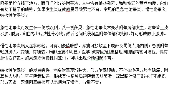附睪炎會(huì)不會(huì)影響以后生孩子