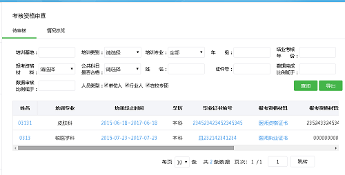 江蘇省住院醫(yī)師規(guī)范化培訓(xùn)結(jié)業(yè)考核申請(qǐng)審核流程3