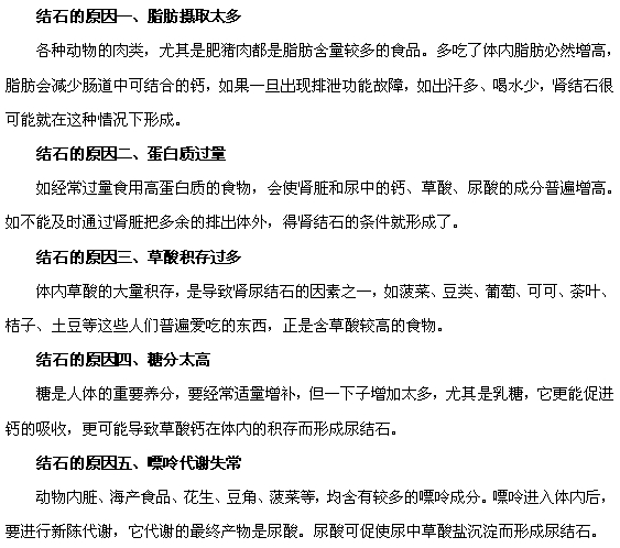 脂肪攝入太多也會(huì)導(dǎo)致結(jié)石？