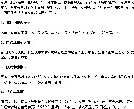 腸癌是否會引起胸部不適？