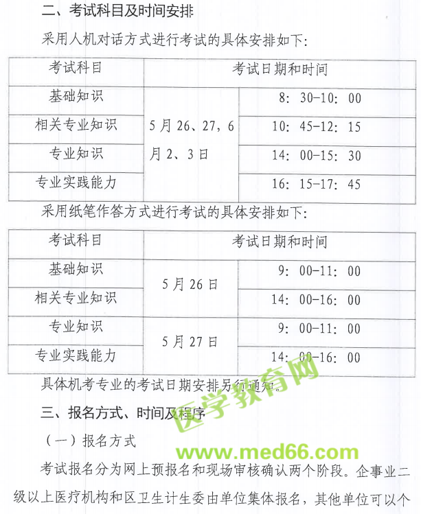 天津市2018年衛(wèi)生資格考試報(bào)名