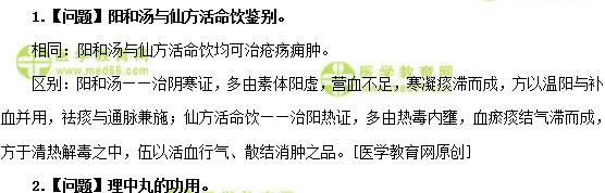 醫(yī)學(xué)教育網(wǎng)初級(jí)中藥師：《答疑周刊》2018年第49期