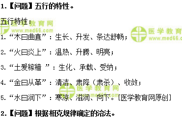 醫(yī)學教育網(wǎng)主管中藥師《答疑周刊》2018年第52期