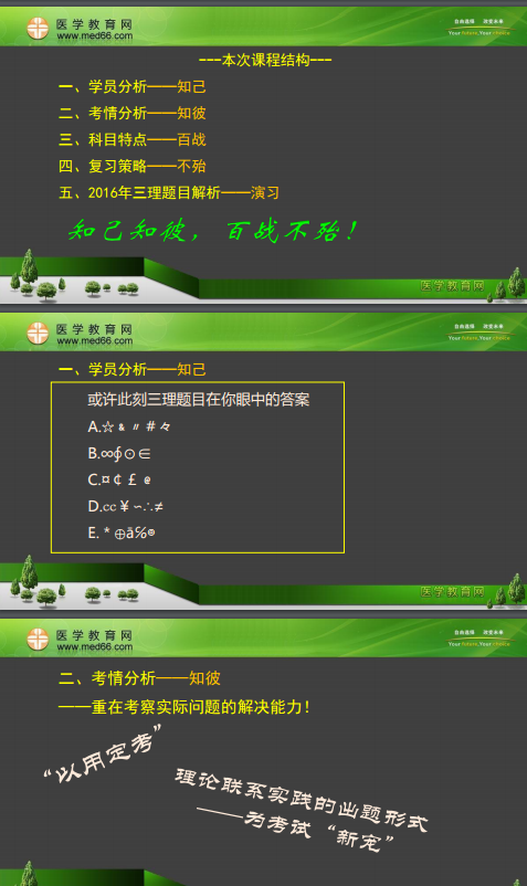 專業(yè)師資景晴為你講解臨床執(zhí)業(yè)醫(yī)師考試病理、藥理、生理**攻略！