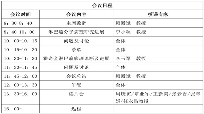 2018年淋巴瘤學(xué)術(shù)會議暨省內(nèi)讀片會會議通知
