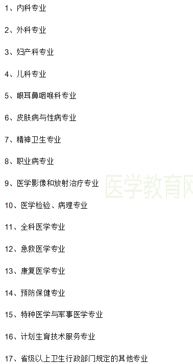 2018年臨床執(zhí)業(yè)助理醫(yī)師要注冊在什么地方？可以選哪些科室？