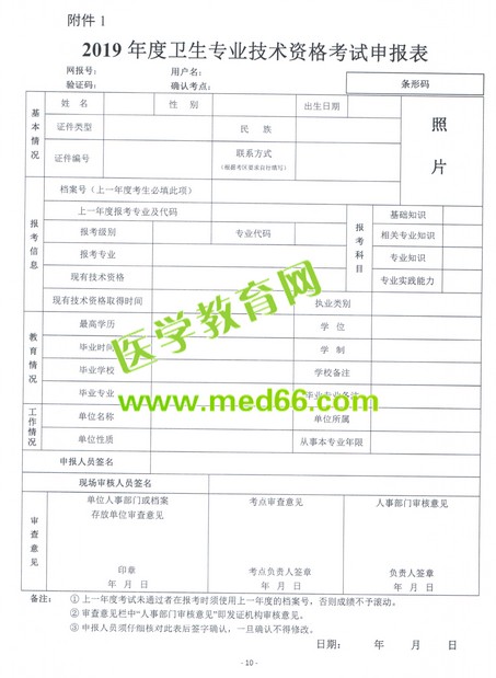 重磅！2019衛(wèi)生資格考試報名時間公布！