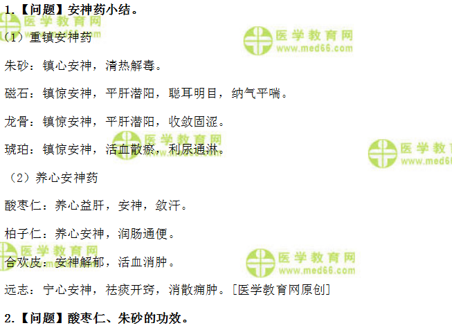 醫(yī)學教育網(wǎng)初級中藥士：《答疑周刊》2019年第31期