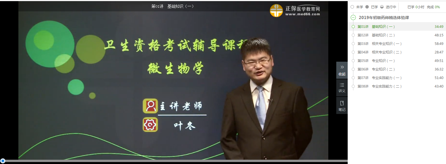 【開年鉅惠】99元的2019初級藥師精品課 免費搶！