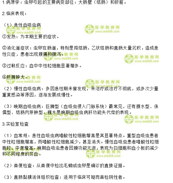 日本血吸蟲(chóng)病