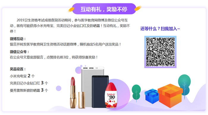 2019年初級(jí)中藥師你考了多少分？曬出來(lái)得好禮！