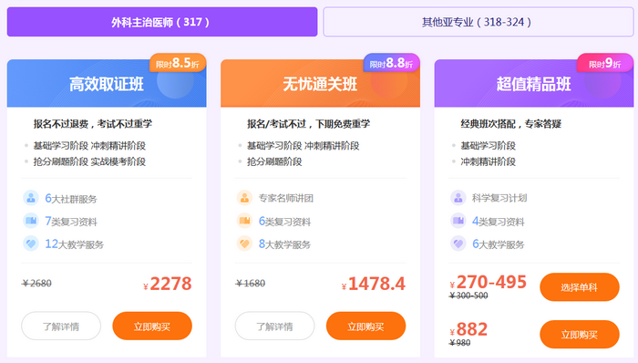 2019外科主治醫(yī)師查成績期福利來襲！