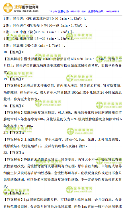 2019年臨床執(zhí)業(yè)醫(yī)師高頻試題 第三單元 150題！