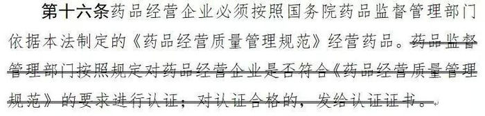 官方蓋章：定了，GSP/ GMP 認(rèn)證取消！