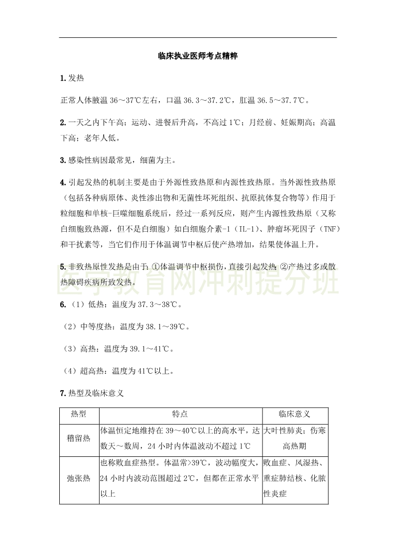 臨床執(zhí)業(yè)醫(yī)師“實(shí)踐綜合”科目24大高頻出題點(diǎn)，搶分速記（1）
