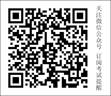 醫(yī)師報名、考試提醒訂閱二維碼（軟文用）
