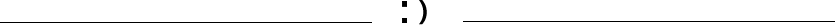 簡(jiǎn)易符號(hào)表情分割線