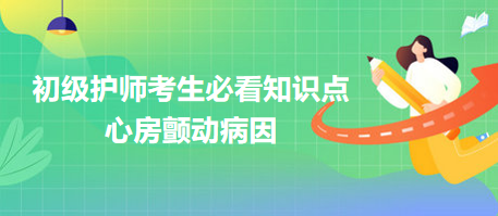 心房顫動病因-2024初級護(hù)師考生必看知識點(diǎn)