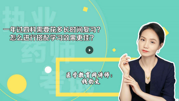 錢韻文4：一年過四科需要花多長時間復(fù)習(xí)？怎么進(jìn)行搭配學(xué)習(xí)效果更佳？-封面